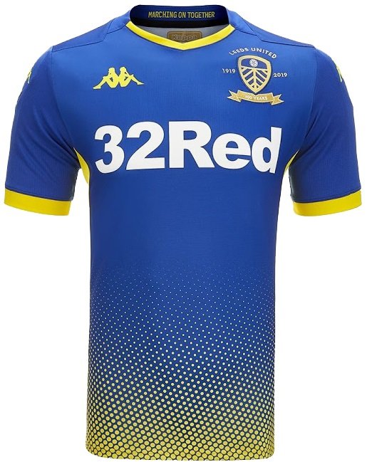 Camisa oficial Kappa Leeds United 2019 2020 II Goleiro
